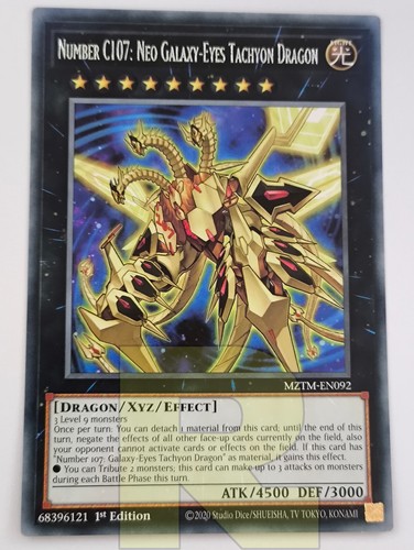 Numero c107 drago - drago, galattico
