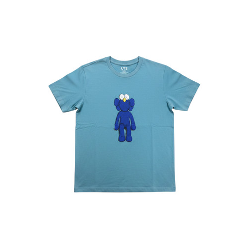 Kaws uniqlo blue - blue, tee