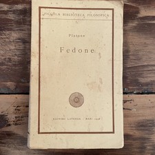 (Platone) Fedone 1958 Laterza