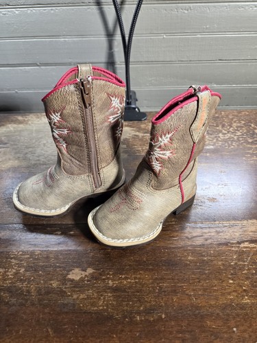 Stivali western bambina doppio