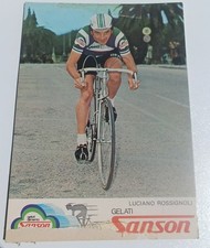 CARTOLINA CICLISMO LUCIANO ROSSIGNOLI SANSON
