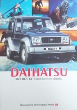 Daihatsu Rocky 06/00 Brochure