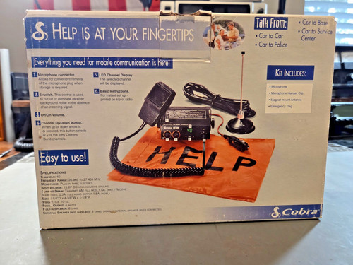 Radio compact help cobra - help,