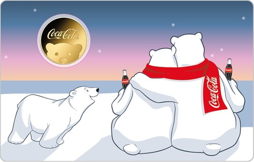Coca cola orso - cola, 1/1000