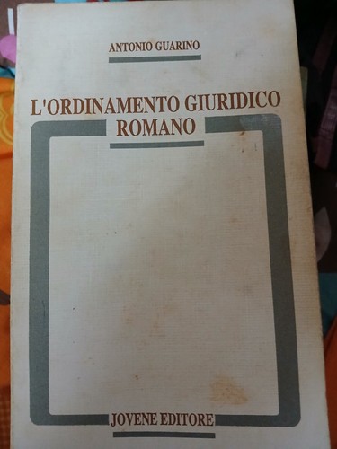 Diritto romano antonio guarino - diritto,