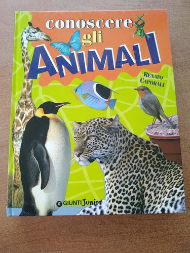 Libro conoscere gli animali - libro,