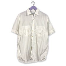 Camicia Valentino Vintage bianca tinta unita - Taglia 42 uomo