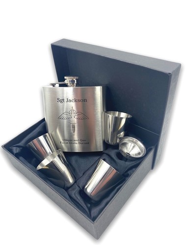 Personalised hip flask - hip,
