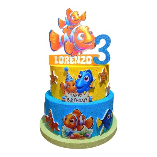 Torta scenografica nemo - scenografica,