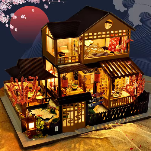 Diy dollhouse kit - , japanese