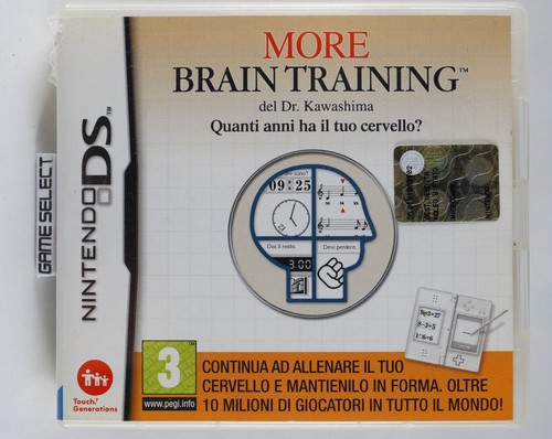 More brain training nintendo - brain,