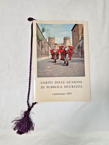 Calendario polizia corpo delle - calendario,