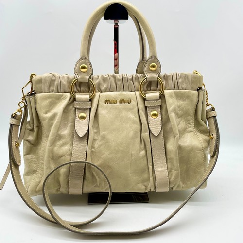 Borsa mano miu vitello - a,