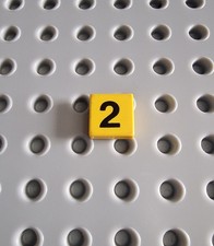 Lego Piastrella 1x1 Stampata