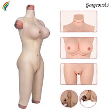 Body in silicone forme seno