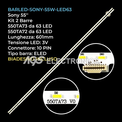 Kit barre strip led - barre, tv