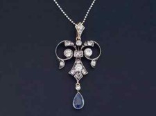 Ciondolo matrimonio stile Art