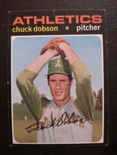 1971 Topps #238 Chuck Dobson PR