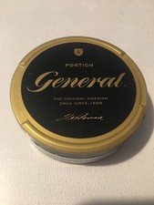 1x General Original Snus  *Empty Collectable Pot*