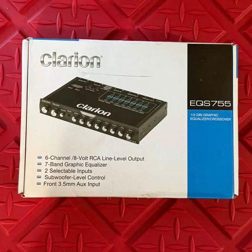 Clarion eqs755v din 7 - 1/2,