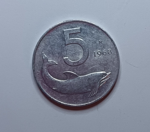 Monete repubblica italiana 5 - monete,