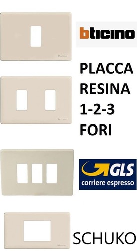 Placca originale bticino magic - placca,
