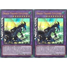 DRAGO TIRANNO ESPLOSIVO 2x • (Tyrant Burst Dragon) • Ultra R • LCKC IT063 • 1Ed