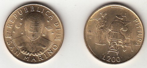 San marino lire 200 - san,