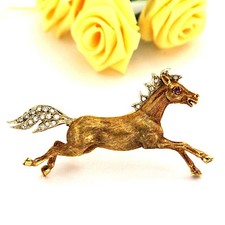 Spilla in ORO Giallo 18 kt 750