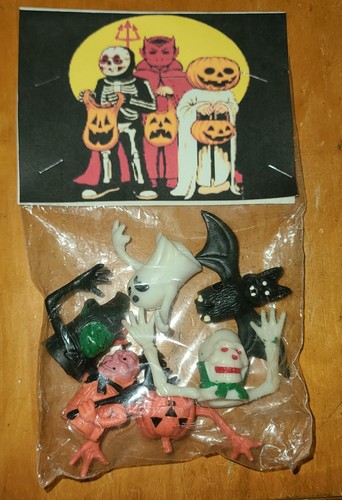 Pupazzi vintage halloween - pupazzi,
