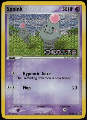 Spoink 107 deoxys - spoink,