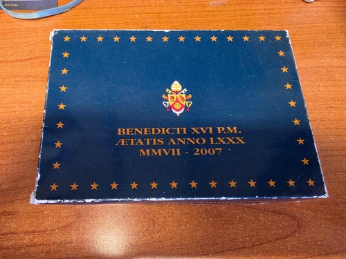 2007 vaticano serie monete - serie,
