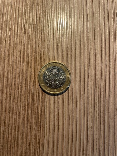 Moneta euro rara san marino - rara,