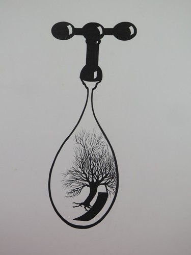 Quadro surrealista firmato - surrealista,