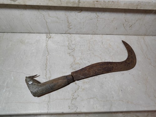 Vecchio coltello falcetto - ,
