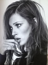 POSTER KATE MOSS STAMPA