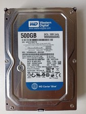 Hard Disk HDD 500 gb Western Digital WD5000AAKS Attacco Sata/16Mb cache  Testato