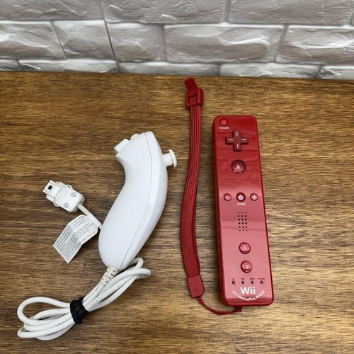 Nintendo wii red motion - nintendo, plus