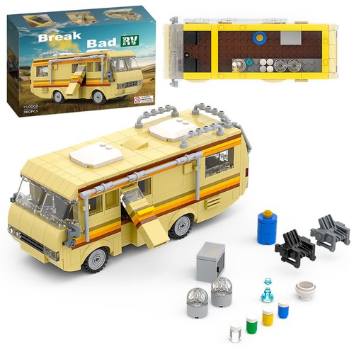 Moc retro camper van - retro,