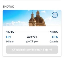 Biglietto Aereo ITA Airways