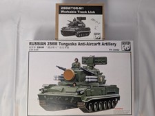 Panda Hobby PH-35002 RUSSIAN2S6M 1/35 kit modellino plastica + binari lavorabili