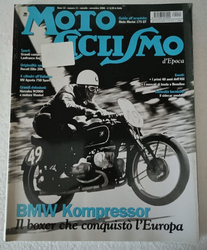Motociclismo epoca 2006 - motociclismo, d'epoca