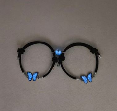 Set bracciale collana farfalla - collana,