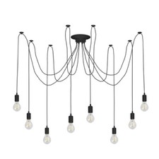 Lampadario Nero a sospensione