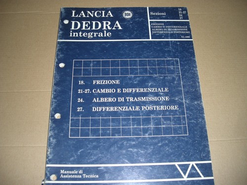 Lancia dedra integrale 1990 - lancia,