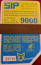 SCHEDA TELEFONICA SIP LIRE 9.000 ANNO 1982 - MESE FEBBRAIO  ZONA 2 RARA 100.000