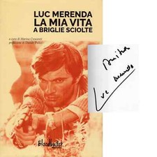LUC MERENDA Libro Autografato