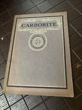 CARBORITE MARMO GRANTIO PIETRE E.VAGHI MILANO CATALOGO SPECIALE PRIMI 900 MOLE