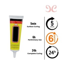 Colla nera sostituzione - colla,