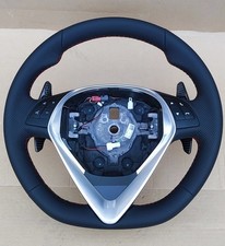 Volante Alfa Romeo Giulietta Cuciture Rosse QV Fibra carbonio pelle Paddle Tct